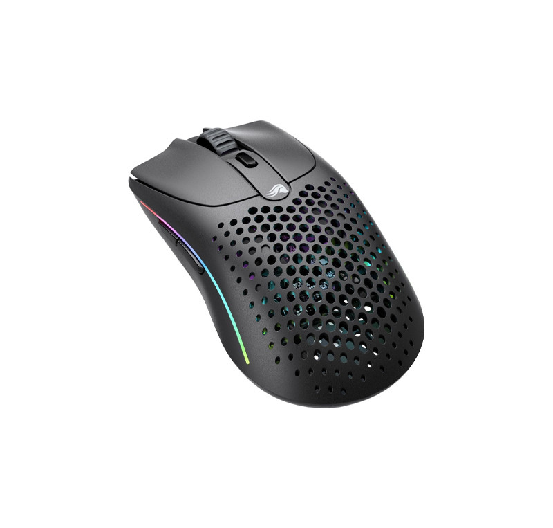 Glorious Model O 2 Lightweight Wireless Optical Gaming Mouse with BAMF 2.0 Sensor - Matte Black